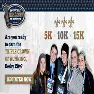 Louisville Triple Crown of Running 10K in Kentucky on 16 Mar