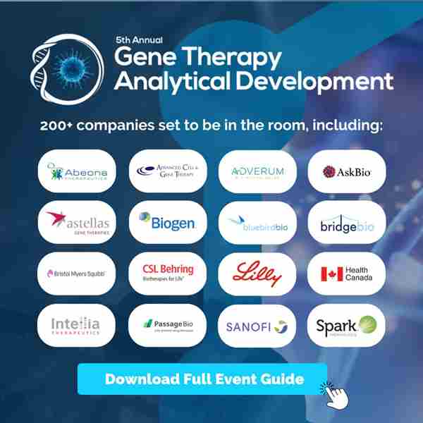 Gene Therapy Analytical Development 2023 in Boston on 27 Nov