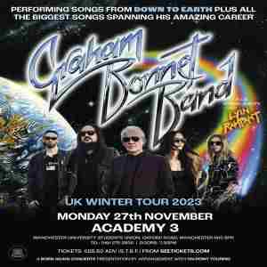 Graham Bonnet Band at Academy 3 - Manchester in Manchester on 27 Nov