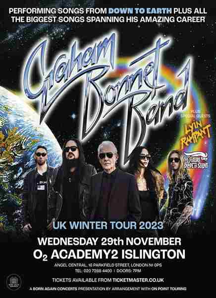 Graham Bonnet Band at O2 Academy 2 Islington - London in London on 29 Nov