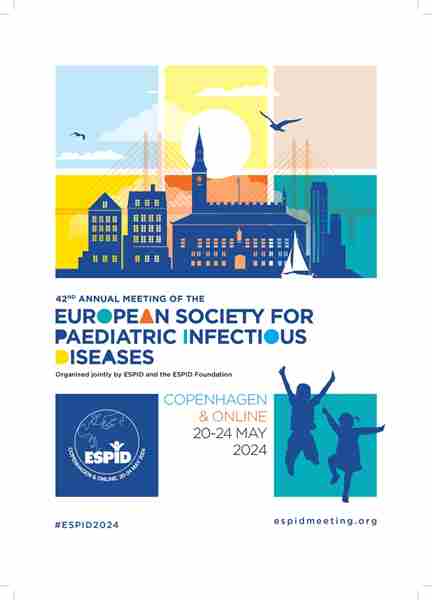 ESPID 2024 - 42nd Annual Meeting of the European Society for Paediatric Infectious Diseases in København on 20 May