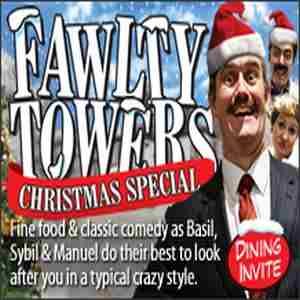 Fawlty Towers Chrismas Comedy Dinner Show 18/11/2023 in Leicester on 18 Nov