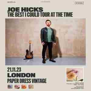 Joe Hicks at Paper Dress Vintage - London in London on 21 Nov