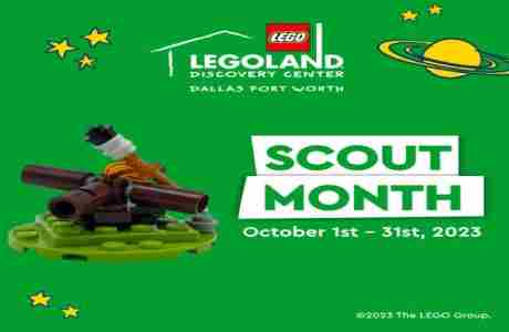 Scout Month at LEGOLAND Discovery Center Dallas/ Ft. Worth in Grapevine on 1 Oct