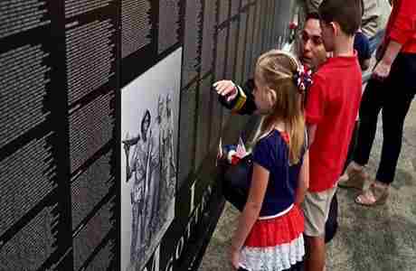 Veterans Day Ceremony in Florida on 11 Nov