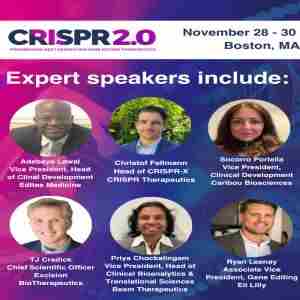 4th Annual CRISPR 2.0 2023 in Boston on 28 Nov