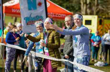 The Bristol 5k and 10k Winter Warmer Run in Long Ashton on 11 Feb