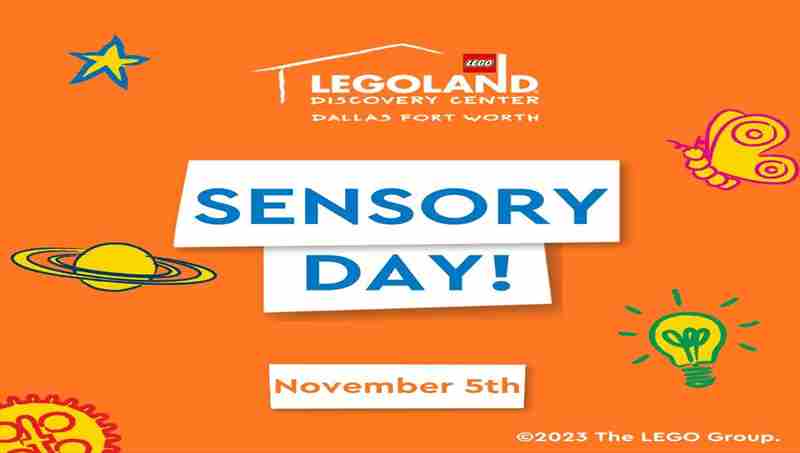 Sensory Day at LEGOLAND Discovery Center Dallas/ Ft. Worth in Grapevine on 5 Nov