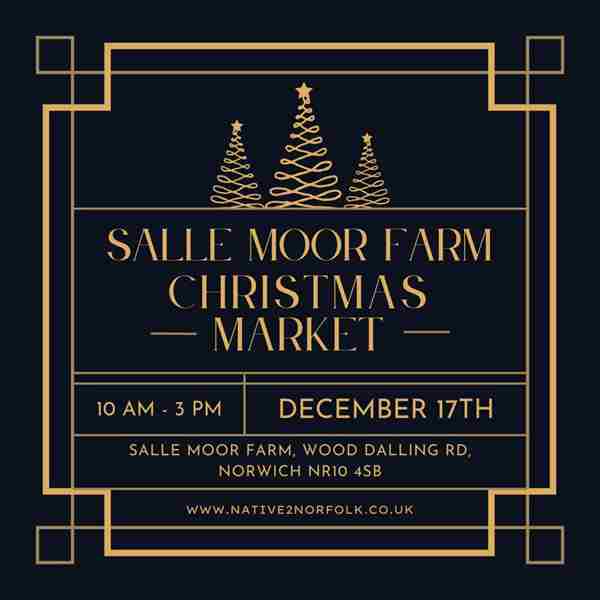 The Native2Norfolk Christmas Market at Salle Moor Hall Farm in Norwich on 17 Dec