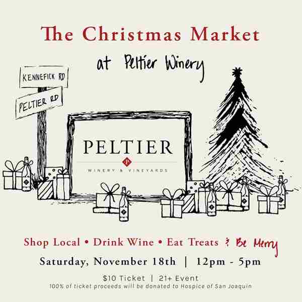 The Christmas Market at Peltier Winery in California on 18 Nov