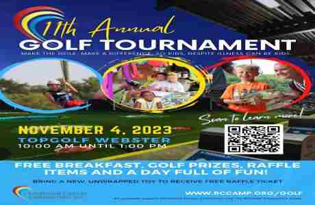 Childhood Cancer Connection 11th Annual Golf Tournament in Webster on 4 Nov