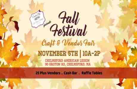 Fall Festival Craft and Vendor Fair in Chelmsford on 5 Nov