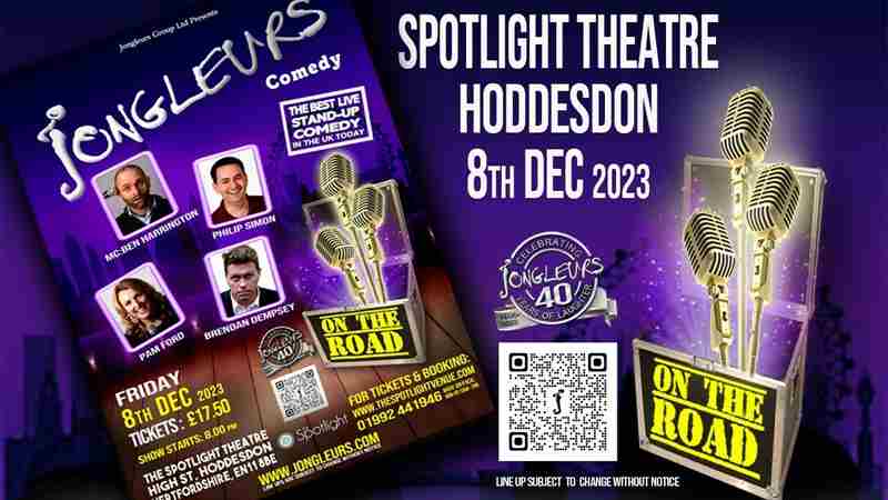 Jongleurs Comedy Club @Concord Club Eastleigh in Eastleigh on 29 Dec