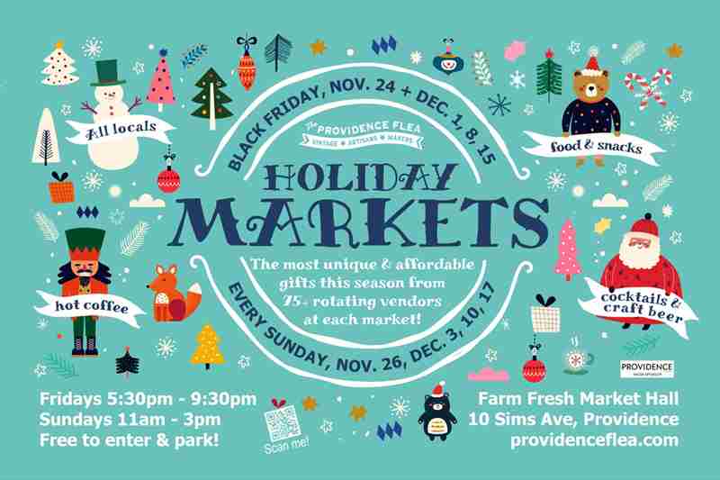 Holiday Markets in Providence on 10 Dec