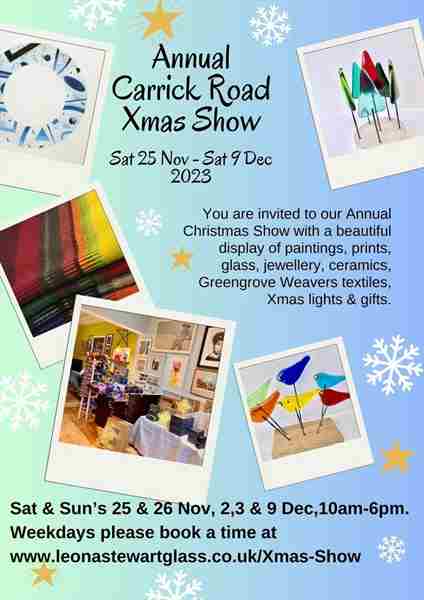 Annual Carrick Road Christmas Exhibition, Ayr in Ayr on 25 Nov