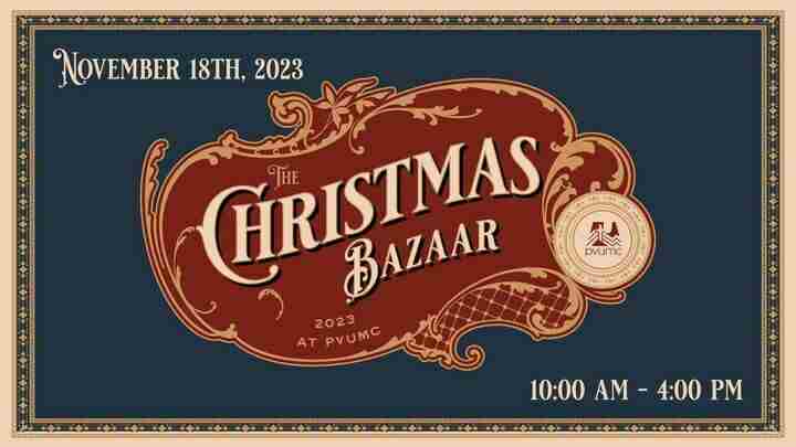 2nd Annual Christmas Bazaar and Craft Show in Paradise Valley on 18 Nov