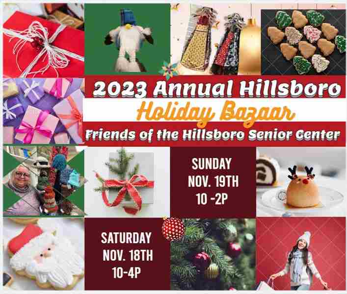 Hillsboro Holiday Bazaar and Craft Fair in Hillsboro on 18 Nov