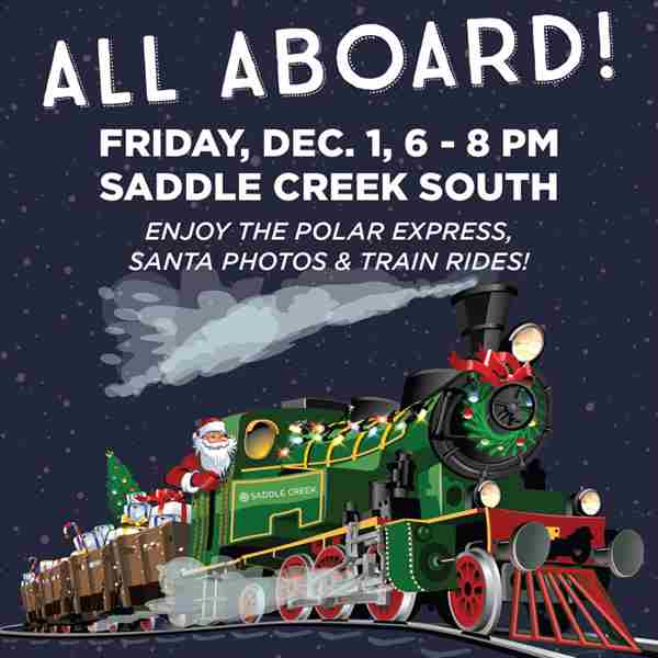 All Aboard! Holiday Kick-Off at Saddle Creek in Germantown on 01 December 2023