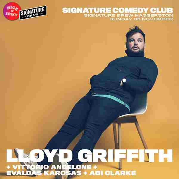 Signature Comedy Club Haggerston in London on 5 Nov