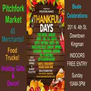 Thankful Days at Pitchfork Market in Kingman on 5 Nov