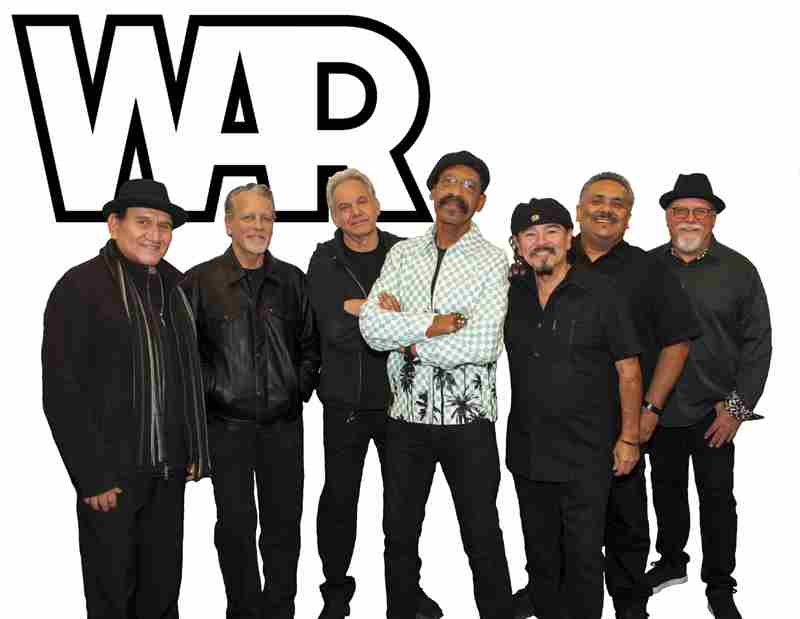 WAR, the band in Kirkwood on 3 Nov