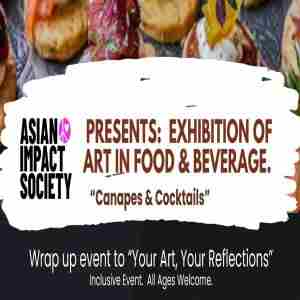 Exhibition of Art in Food and Beverage (Wrap up to AIS' Your Art Your Reflections Art Exhibit) in Coquitlam on 5 Nov