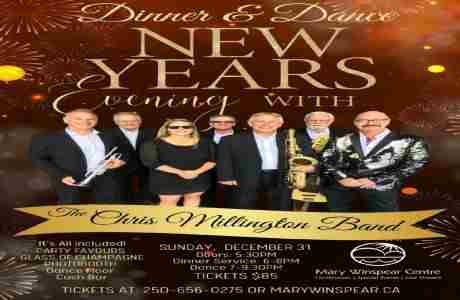 Chris Millington Band rock the house New Year's at the Mary Winspear Centre, December 31st! in Sidney on 31 Dec