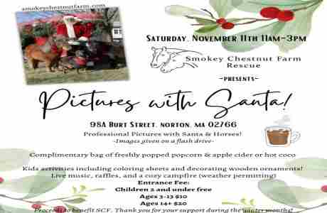 Smokey Chestnut Farm Pictures with Santa in Norton on 11 Nov