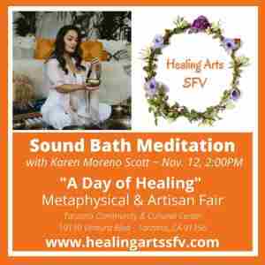 " A Day of Healing" Metaphysical and Artisan Fall Fair Nov.12,2023 in Los Angeles on 12 Nov