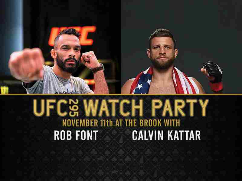 UFC 295 Watch Party at The Brook Casino in Seabrook on 11 November 2023