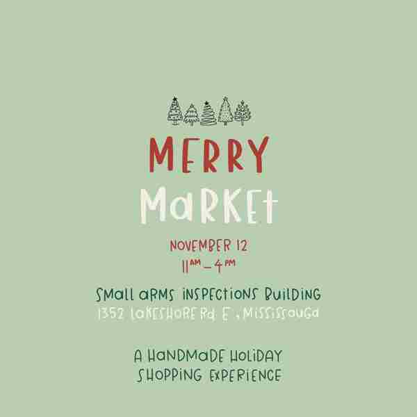 merry market - shop small this holiday season in Mississauga on 12 Nov