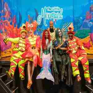 The Little Mermaid Pantomime in London on 21 Dec