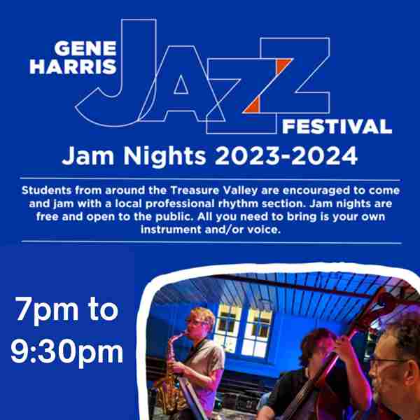 Gene Harris Jam in Boise on 11 Jan