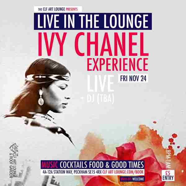 The Ivy Chanel Experience Live In The Lounge in London on 24 Nov