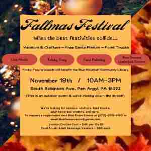 Fallmas Festival in Pennsylvania on 18 Nov