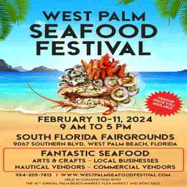 2024 West Palm Seafood Festival in West Palm Beach on 10 Feb