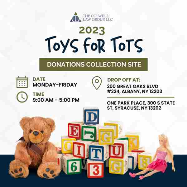 2023 Toys for Tots Donations in Albany on 6 Nov