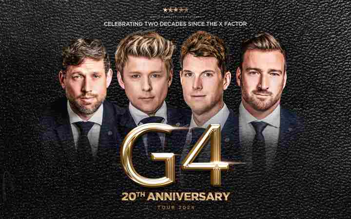 G4 20th Anniversary Tour - LIMERICK in Limerick on 3 Oct