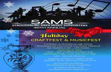 SAMS 46th Annual Holiday Craftfest and Musicfest in Stroudsburg on 2 Dec