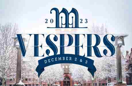 Vespers, presented by the Millikin School of Music in Decatur on 2 Dec