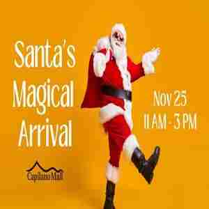 Santa's Magical Arrival at Capilano Mall in North Vancouver on 25 November 2023