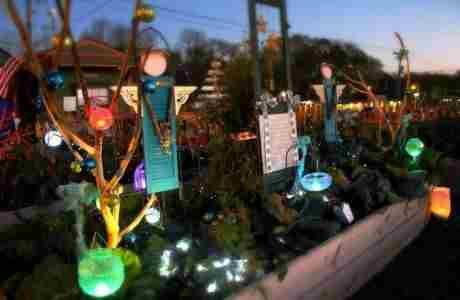 9th Annual Christmas Enchantment in the Garden in Mount Holly on 9 Dec