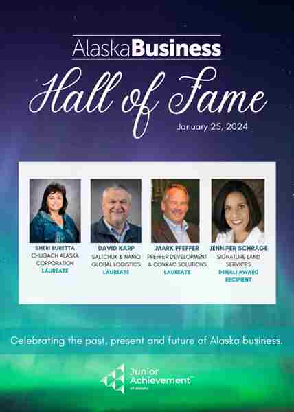 37th Annual Alaska Business Hall of Fame in Anchorage on 25 Jan