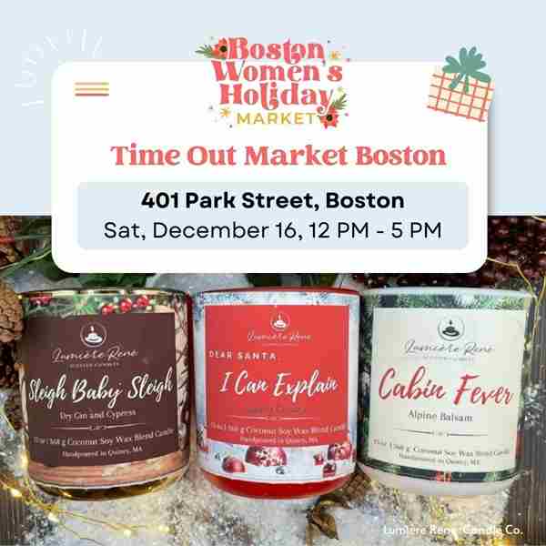 Time Out Holiday Market in Boston on 16 December 2023