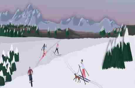 6th Annual Free Nordic Ski, Fat Bike and Snowshoe Day in Moran on 7 Jan