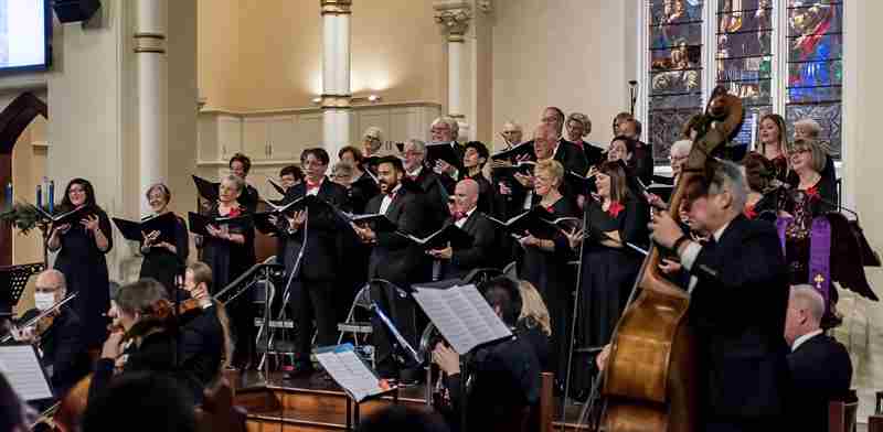 Easton Choral Arts is "Home For the Holidays" in Easton on 10 December 2023