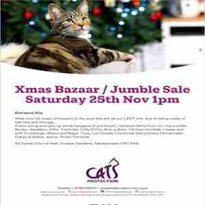 Cats Protection Xmas Bazaar / Jumble Sale in South Croydon on 25 Nov