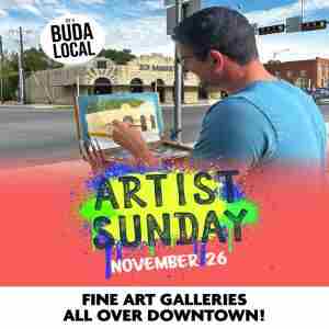 Artist Sunday in Buda in Buda on 26 Nov