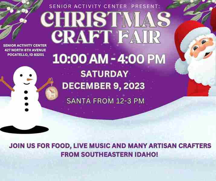 Christmas Craft Fair in Pocatello on 9 Dec