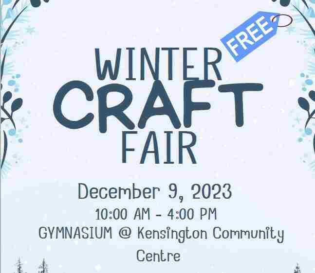 Holiday Craft Fair in Vancouver on 9 Dec